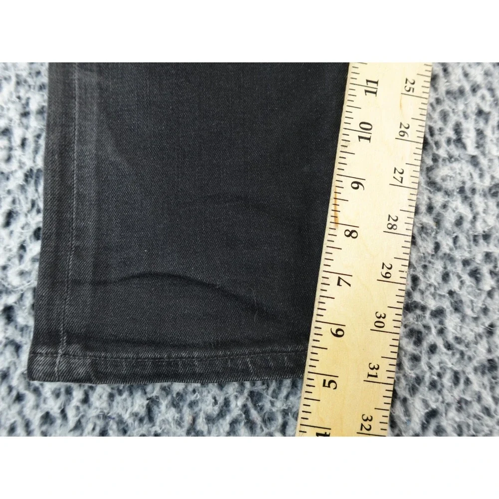 Flint and‎ Tinder Slim Fit Black Washed Denim Jeans Mens 33x32